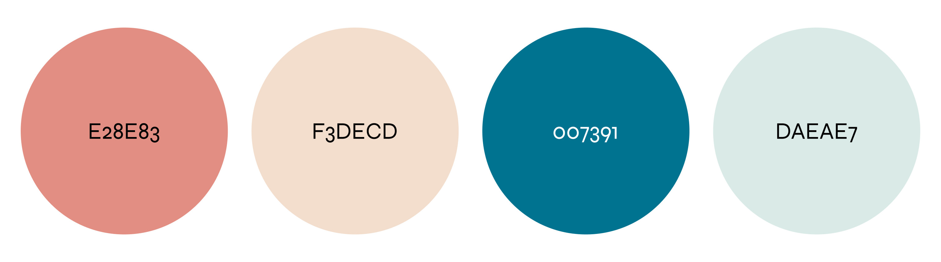 Colour palette and style guide